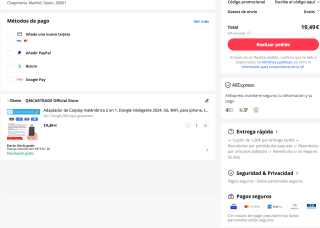Adaptador Android auto / Carplay por solo 19,49€