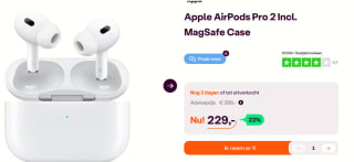 Apple AirPods Pro 2 voor €229 bij Ibood