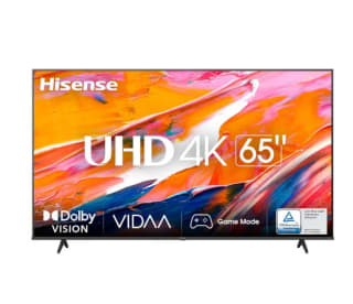 Hisense TV 65A6K UHD 4K Smart TV de 65" Dolby Vision por solo 399€