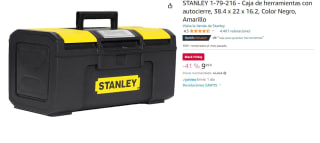 Caja de herramientas con autocierre Stanley por 9.99€
