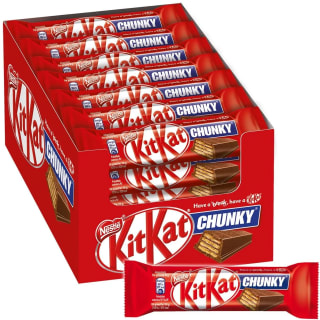 Caja de 24 Unidades de Nestlé Kit kat Mini & Lion - Envase mezclado KitKat Chunky por 9.94€