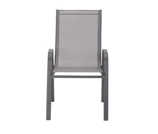 Silla de jardin color gris Conforama por solo 13,21€