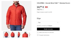 Columbia anorak y zapatillas desde solo 24,99€ ofertazas