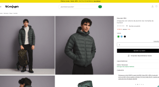 Mountain PRO Chaqueta con relleno de plumón por solo 17,99€