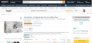 Coffret Blu-ray Kaamelott : L'intégrale des Six livres à 45€
