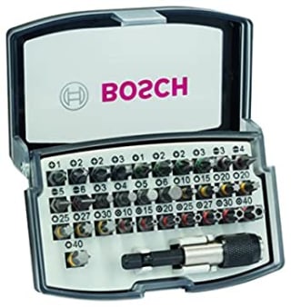 Bosch Schroefbitset Promoline 32-delig voor €8,92 bij Amazon.