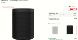 Sonos One SL voor €125 bij de MediaMarkt in Duitsland