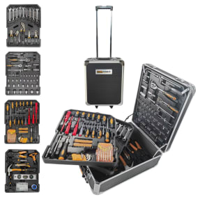 Maletín ANDIARBEIT de herramientas "todoterreno" Trolley 1000 piezas por solo 47,99€