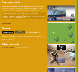 Videojuego guerreros de fe gratis desde Itcho