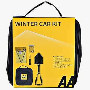 AA Winter Car Kit with Shovel Torch Blanket Vest available for £6.99