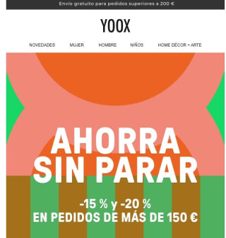Hasta 20% descuento en pedidos e +150€
