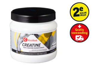 2 stuks Kruidvat Creatine Monohydrate Poeder 400g voor €29,98