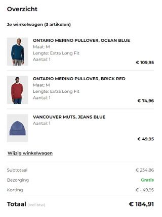 Gratis merinowol beanie vanaf 2 Merino collectie items bij Girav