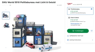 Siku World 5510 politiebureau set met meer dan 90 delen voor €29,99 bij Smythstoys
