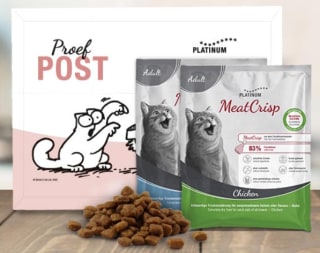 Gratis Platinum MeatCrisp kattenvoer proefpakket