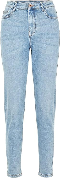 PIECES dames mom jeans voor €13,88 bij Amazon