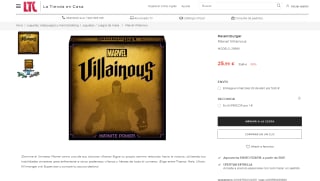 Marca Ravensburger juego de mesa Marvel Villainous Infinity Power, Versión en Español por 25,99€