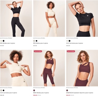 40% dto en Toda la Ropa Deportiva