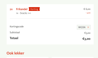 Diverse kortings vouchers 1+1 gratis bij Kwalitaria