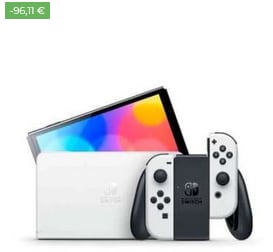 Nintendo Switch OLED blanca por solo 309€