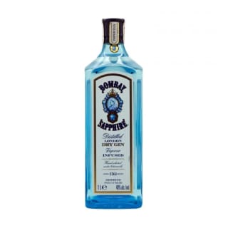 Botella de 1L de Bombay Sapphire Premium London Dry Gin por 10€