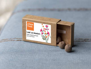 Gratis bloeibox van het Liliane Fonds