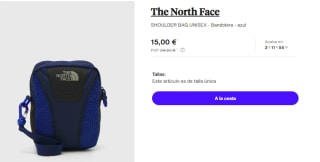 Bandolera The North Face SHOULDER BAG por 15€