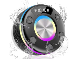 Altavoz Ducha Bluetooth IPX7 Impermeable con Luz Colorida RGB/Ventosa por 14,99€