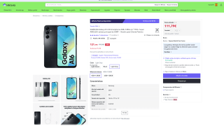 Móvil Samsung Galaxy A16 4G Smartphone 4GB+128Go 6,7" FHD+ Super AMOLED+ por