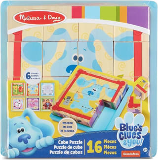 Melissa & Doug Blue's Clues & You! houten puzzel voor €6,86 bij Amazon