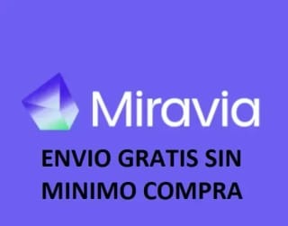 Envío gratis sin minimo compra en Miravia
