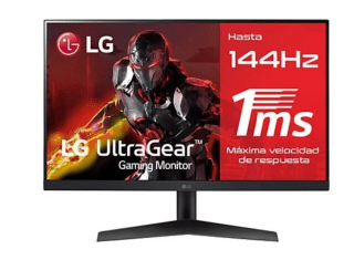 Monitor gaming LG 24GN60R-B 23,8" Full-HD 1 ms 144Hz por 136,85€