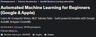 Cours en ligne à 84,99€