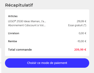 LEGO Ideas Home Alone voor €209.99 dmv code bij Cdiscount