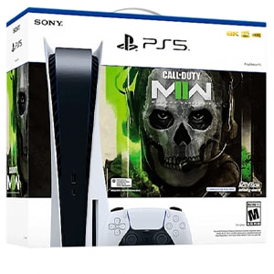 Consola PlayStation 5 Standard Edition + Call of Duty Modern Warfare II Código + 13,75€ saldo por 549,99€