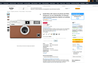 Cámara Kodak Ektar H35 de película 35mm por 46,74€