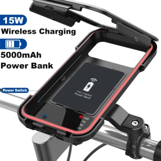 Suporte para guidom de bicicleta para Carregador por indução para Smartphone - R$ 153,92
