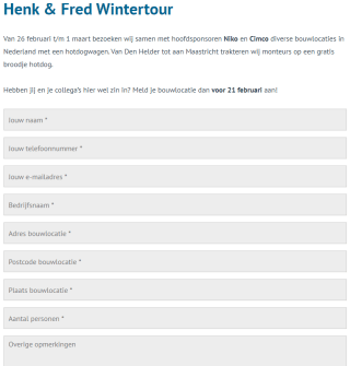 Gratis broodje hotdog op diverse bouwlocaties in Nederland (aanmelden!)