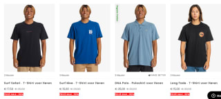 Tot 50% korting in de private sale bij Quicksilver