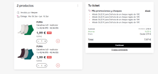 3 pares Calcetines Puma por solo 1,99€ en varios colores