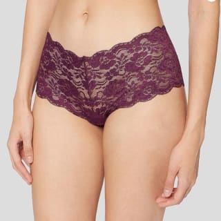 Pack de 3 braguitas de encaje Iris & Lilly Tipo Hipster en V por solo 7,86