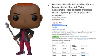 Figura Funko Pop! Marvel - Black Panther: Wakanda Forever - Okoye por 7,18€