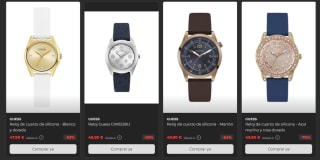 Liquidación hasta 85% descuento relojes Guess grandes ofertas