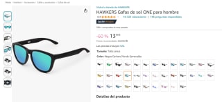 HAWKERS Gafas de sol ONE para hombre por 13.99€