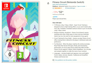 Fitness Circuit (Nintendo Switch) voor €32,65 bij Amazon