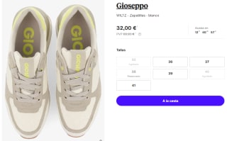 Zapatillas Casual de Mujer Gioseppo WILTZ por 32€