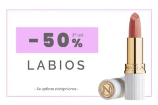 -50% de Descuento en la Segunda Unidad de Labiales.