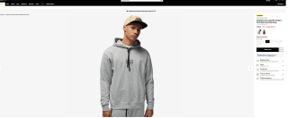 Sudadera con capucha Jordan x París Saint Germain Polar por solo 28€