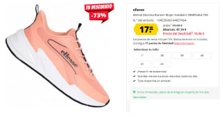Zapatillas para Mujer ellesse Morona por 17.86€