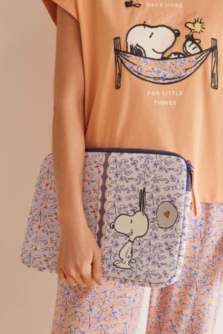 Funda portátil lila Snoopy por 8,99€